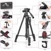 Holders Ulanzi USELECT VT01 Professional Extendable Tripod Monopod with Hydraulic Head Universal Travel Lightweight Tripod for DSLR Cam