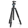 ホルダーBenro IF18 IF28 TRIPOD ALUMINUM PORTABLE REFLECODED MONOPOD Professional Camera Stand DSLRキャリングバッグ最大搭載10kg