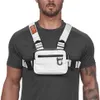 Kleine Borst Rig Mannen Tas Trendy Tactische Outdoor Streetwear Riem Vest Borst Zakken Voor Externe Haak Sport Borst Pocke G176 2206212252