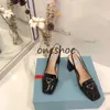 Designer haut de gamme chaussures habillées fa Shion classique fête femme noir fête mode plat haut luxe designer cuir 35-40