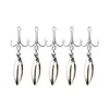 Fiskekrokar 20 st svetsning av diskantkrokar med roterande paljetter Fiskekrok DIY Fishhooks Pesca Tackla Accessary Metal Jig Assist Hook 231216