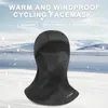 Casquettes de cyclisme Masques X-TIGER Masque de ski d'hiver Polaire Thermique Garder au chaud Coupe-vent Masque de cyclisme Sports Skate Snowboard Chapeau Balaclava Headwear 231216