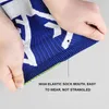 Спортивные носки Elite Sport Велосипедные баскетбольные носки Компрессионные носки для бега для мужчин Черный тренд Дышащие длинные походные амортизирующие спортивные профессиональные 231216