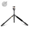 Tutucular QZSD Q968C DSLR Kamera için Tripod Karbon Fiber 167cm Dijital Video Kamera Monopod 1/4 vida ve hızlı serbest bırakma plakası