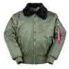 Herenjassen winter vintage B-15 bommenwerpervlucht ons luchtmacht pilotenjack streetwear jassen militaire hiphop tactisch leger voor mannen bont 231215