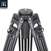 Holders InNOREL VT80 Tripode vidéo en aluminium professionnel en aluminium professionnel Trépied de caméra de tête de caméra DSLR DV 1,85m