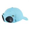 Ball Caps Baseball Hat With Goggles Sunglasses Curved Visor Hip Hop