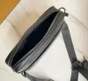Embossing cross body bag 3 piece set in Luxury Designer Bags fashion grey black 2 colors messenger bags handbag for men dhgate bag