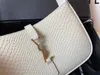 2023 Ny Super High Quality Luxury Designer Bag Le Middle Age underarm Läder Kvinnors avancerade axelväska Handväska Snake Mönster, Solid Color tillgänglig 657228