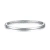 Bangle Smisss 2.26ct 925 Sterling Silver Pass Test Test Pass Mankiet Mankiet Moissanite Cuff Bracelets Wedding Party Fine Jewelry