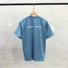 T-shirt polo da uomo Plus T-shirt girocollo ricamate e stampate in stile polare abbigliamento estivo con puro cotone da strada 223t