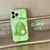 Koreańska ins pop cartoon dinozaur 3D Case do iPhone'a 15 13 12pro 14 Pro Max i11 13promax Prezent dla dzieci Soft silikonowy Cute Cover 1pc