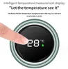 Bottiglia d'acqua intelligente in acciaio inossidabile Display LCD della temperatura Tazze per bere Thermos creativo intelligente Regalo portatile per tazza da viaggio d'affari