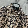 New Spring Summer O Neck Long Sleeve Fashion Designer Dresses 브랜드 같은 스타일 드레스 05.14
