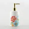 Liquid Soap Dispenser 260m Bathroom Ceramic Lotion Bottle El Toilet Shower Gel Press Hand Sanitizer Accessories