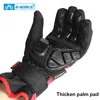 Gants à cinq doigts INBIKE gants de cyclisme d'hiver doigt complet gants de vélo thermiques pour hommes gants de vélo imperméables en coton chaud pour moto cyclisme 231215