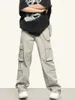 بنطلون جينز للرجال الأنبوب المستقيم على التوالي سراويل ملابس للرجال والنساء العلامة التجارية ذات الأزياء العالية في الشارع Cleanfit Micro Flare غير رسمي