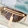 M46784 Luxurys 패니 팩 디자이너 가방 고층 Bumbag 여자 벨트 가방 남성 크로스 바디 가슴 어깨 부랑자 가방 정품 가죽 토트 핸드백 클러치 여행 허리 가방