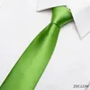 Bow Ties High Quality Tie Men's Formal Business Light Luxury High-End Handmade Green 8cm Wide Edition Fashion Trend Korean