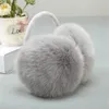 Ear Muffs Multi kolorowe zimowe ciepłe nausznikowe puszyste przytulne uszu Pluszowe miękkie cieplejsze zabezpieczenie na zimno 231216