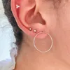 Brincos de garanhão S925 prata esterlina triângulo geométrico diamante cor piercing para mulheres vintage mini moda jóias