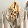 Scarves Double Sided Printed Pattern Soft Silk Smooth Small Neck Scarf Elegant And Fashionable Spring/Summer Women's Ribbon