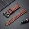 Watch Bands Bamboo Pattern Genuine Leather Watchbands Accessories Stainless Steel Buckle High Quality Replacement Watches Straps265P