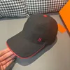 24SS Paris Heavy Made Männer Frauen Stickerei Brief Baseball Caps High Street Einstellbare Casual Europa Schirmmützen 1216