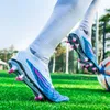 Chaussures de sécurité Bottes de football TF/FG Formation Herbe Chaussures de football professionnelles en plein air Hommes Femmes Adulte Adolescent Crampons de football antidérapants Baskets 231216