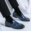 Chaussures habillées Hommes Mocassins Double Boucle Noir Bleu Jaune Monk Pu Pour Avec Taille 38-48 Hommes
