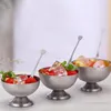 Geschirrsets Pasta Edelstahl Salat Tasse Küche Versorgung Dessert Schüsselbehälter Eis Cream Obst