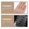 Nail Art Kits 4 Vellen Gereedschap Verlenggids Sticker Diafragmastickers Zelfklevende vorm Manicure Acryl