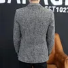 Trajes para hombres Blazer a cuadros Plaid Estilo británico Premium Simple Elegant Fashion Invention Performance Fit Slim Fit Jacket