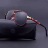 2022 Fashion Men Cool Aviation Style Gradient Sunglasses Vintage Brand Design Sun Glasses Oculos De Sol Masculino