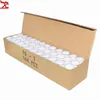 Jewelry Boxes 50Pcs/lot Clear Round Diamond Box Plastic Beads Jewelry Case Gem Storage Box Gemstone Jewelry Packaging Organizer Box 231216