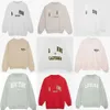 23SS Abanines New Frante Women Designer Sweatshirt Fashion Classic Hot Letter Hand Therbroidery Cotton Pullover Crew Neck Discale Propeletile Hoodie Trend Trend