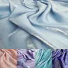 Скатерть градиент цвета стекло шелковая атласная ткань DIY ручное шитье для рубашки и платья свадебная вечеринка фон Y007 231216