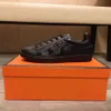 Moda migliore alta qualità vera pelle fatta a mano multicolore gradiente sneakers tecniche uomo donna scarpe famose scarpe da ginnastica nhbgqa000002