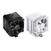 Almofadas de resfriamento de laptop JONSBO HX6210 Preto Branco 6 Heatpipe CPU Cooler 90mm PWM Fan Tower Radiador refrigerado a ar para Intel LGA115x 1700 1200 2011 2066 AM4 231216