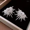 Dangle Earrings Mangxing Spike Korean INS Cool And Individualized Design Light Luxury Premium