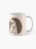 Muggar Hedge Hugs Coffee Mug Kawaii Cup Pottery Cups Custom Ceramic