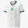 2023 قمصان كرة القدم المغرب 22/23/24 Maillot de foot ziyech boutaib camiseta de futbol boussoufa el ahmadi قميص كرة القدم S-2XL