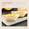 Wegwerpservies 100 stuks decoratieve boten houten dessertgerechten huishoudelijke sushi-accessoire