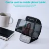 Suportes de montagem de telefone celular portátil Bluetooth S er Caixa de som inteligente para TV PC Gamer com receptor de rádio FM Carregador sem fio USB Mini Home Theater 231216