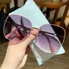 Women's sunglasses anti-ultraviolet street shot sunglasses large frame tide sunshade mirror manufacturers direct sales TM8196