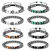 Strand 2Pcs Magnetic Hematite Bracelet For Protection Therapy Men