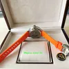 TF Factory Man Watch 45,5 mm GMT Ultra Deep 600M Diving Orange Keramiklünette LumiNova Uhren CAL.8912 Uhrwerk Mechanisch Automatik Herren Armbanduhren