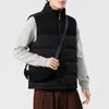 Gilet da uomo 2024 Gilet Giacca da uomo caldo giacche senza maniche Parka maschile velluto a coste patchwork spesso colletto alla coreana cappotti imbottiti in cotone casual