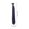 Bow Ties 2 PCS Tie Neckties for Men Clip Clip Men's European and American Mens on Polyester Student