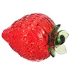 Party Decoration Valentines Treat Fruit Table Adornment Desk The Office Decor Crystal Strawberry Statue White Kitchen